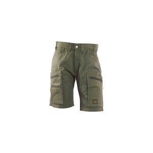Bermuda normé RICA LEWIS - Homme - Taille 42 - Multi poches - Kaki - MOBISHO