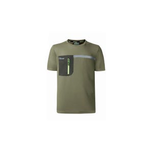 Tee-Shirt de travail CHRISTAL Burnt Olive | FU248BO - Upower