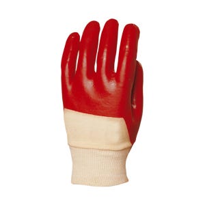 Gants PVC rouge dos aéré, standard - COVERGUARD - Taille L-9