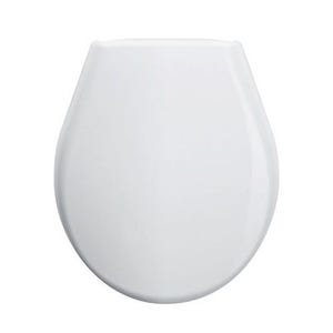 Abattant WC thermosouple LAGUNE double blanc - OLFA - 7LA000101