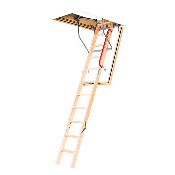 Escalier coupe feu - Résistance 60min - Haut. max. sous plafond 2.80m et long. trémie 1.00m - LWF60/60100-280