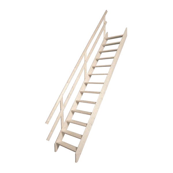 Escalier de meunier sans main courante - Hauteur à franchir 2.90m max - MSU