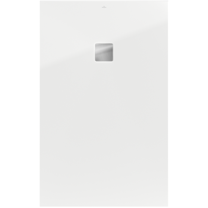 Receveur antidérapant 140 x 90 VILLEROY ET BOCH Crystal rectangle stone white