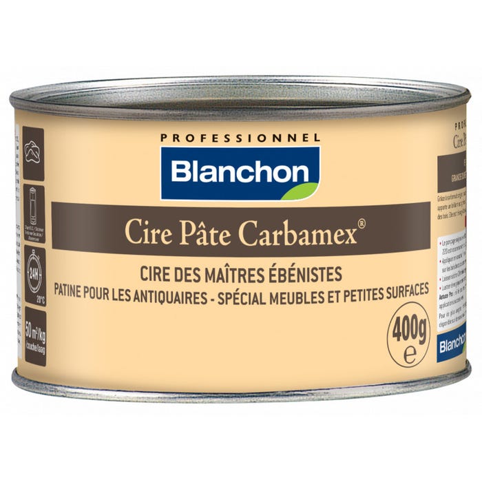 Cire pâte Carbamex® claire naturelle 400g