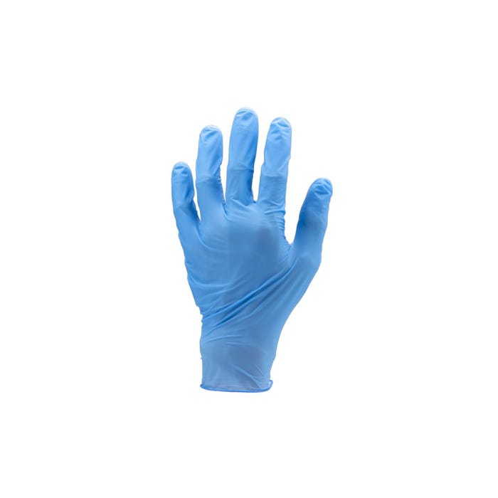 Gants Nitrile bleu 5900 non poudrés AQL1.5(boîte de 100 gants) - COVERGUARD - Taille M-8