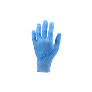 Gants Nitrile bleu 5900 non poudrés AQL1.5(boîte de 100 gants) - COVERGUARD - Taille L-9