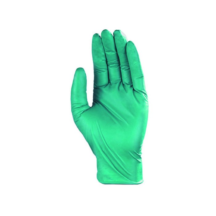 Gants nitrile vert (boîte de 100 gants) - COVERGUARD - Taille L-9