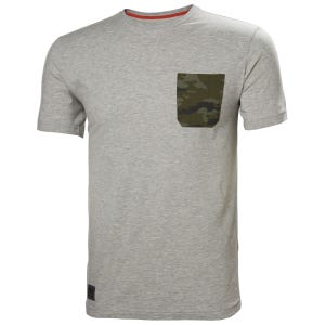 Tee-shirt Kensington Gris/Camo - Helly Hansen - Taille 2XL