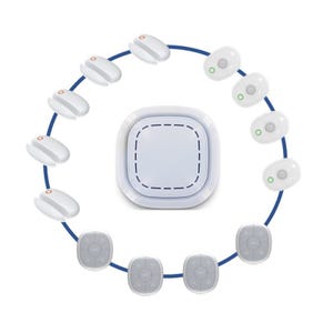Kit alarme maison sans fil connecté 3 en 1 - détection présence et ouverture xxl - lifebox smart