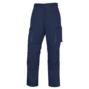 Pantalon de travail MACH2 multipoches bleu marine/roi T3XL - DELTA PLUS - M2PA2BM3X