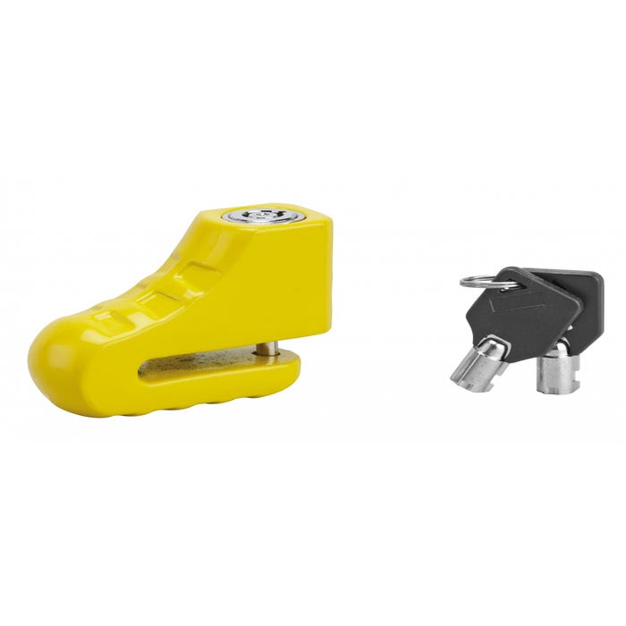 THIRARD - Antivol scooter Block, jaune, 2 clés