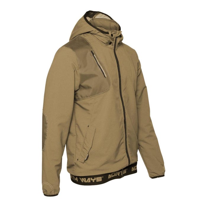 Blouson de travail multipoches Irons beige - North Ways - Taille 3XL
