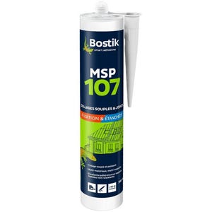 Mastic de fixation MS107 BOSTIK - Noir - 290 ml - 30139561
