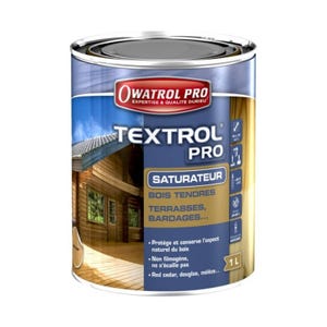 Saturateur bois Textrol Pro 1L OWATROL