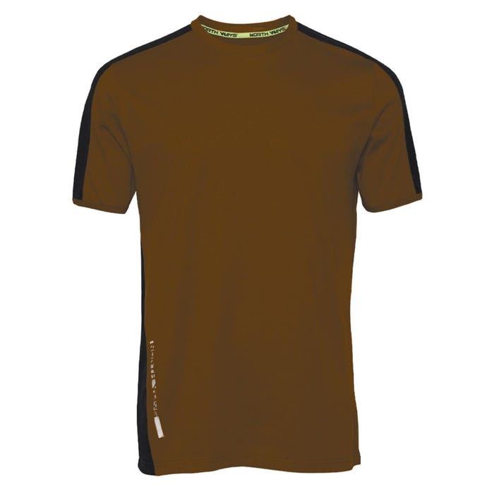 Tee-shirt à manches courtes pour homme Andy camel - North Ways - Taille L