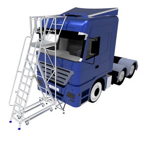 Plateforme d'accès face camion - Hauteur d'accès 3.75m - ER11/CAMION
