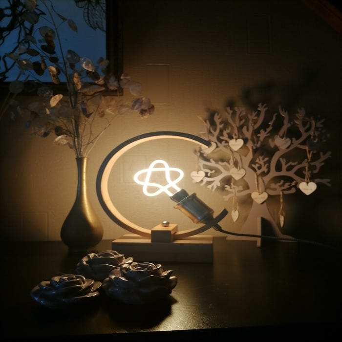 Girard Sudron Ampoule Silhouette 'Étoile' Filament LED 8W