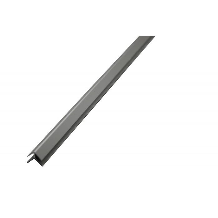 Profilé d'angle aluminium pour crédence 2050 mm x 3 mm Alu, E : 3 mm, L : 2050 mm