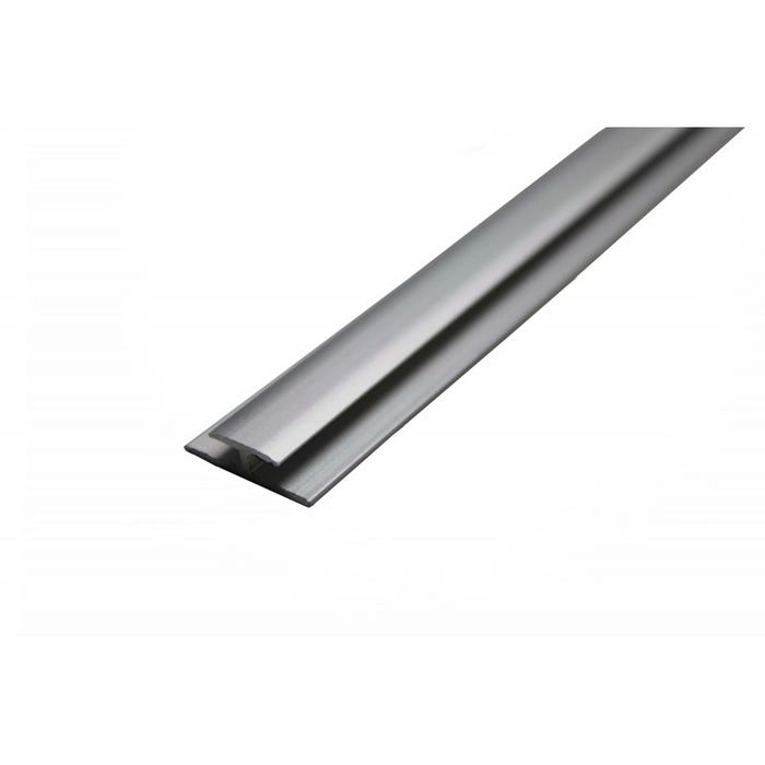 Profilé de jonction aluminium pour crédence 2050 mm x 3mm Alu, E : 3 mm, L : 2050 mm