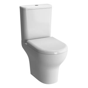 Pack WC blanc caréné complet avec réservoir 3/6L ZENTRUM sortie horizontale - VITRA - 9012B003-7207