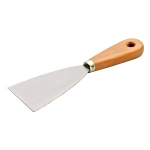 Couteau peintre en acier manche en bois 7cm - NESPOLI - 48315 7