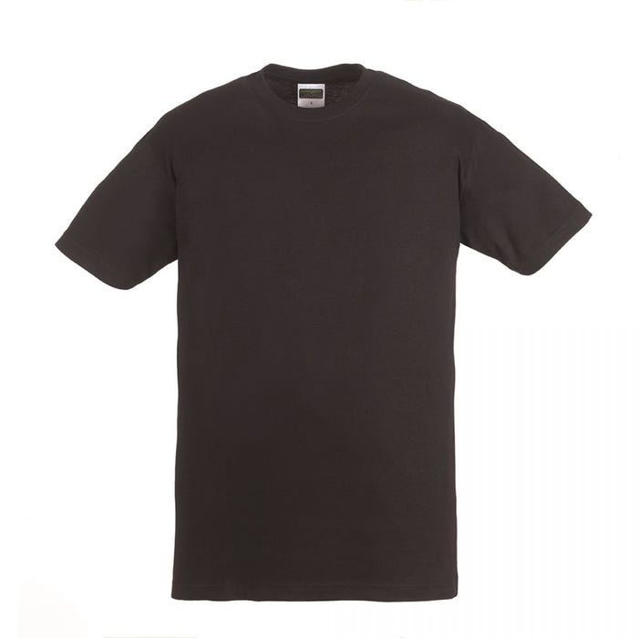 HIKE T-shirt MC noir, 100% coton, 190g/m² - COVERGUARD - Taille S