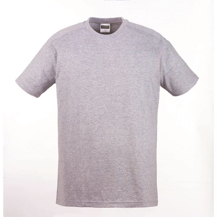 HIKE T-shirt MC gris chiné, 85% coton/15% viscose, 190g/m² - COVERGUARD - Taille XL