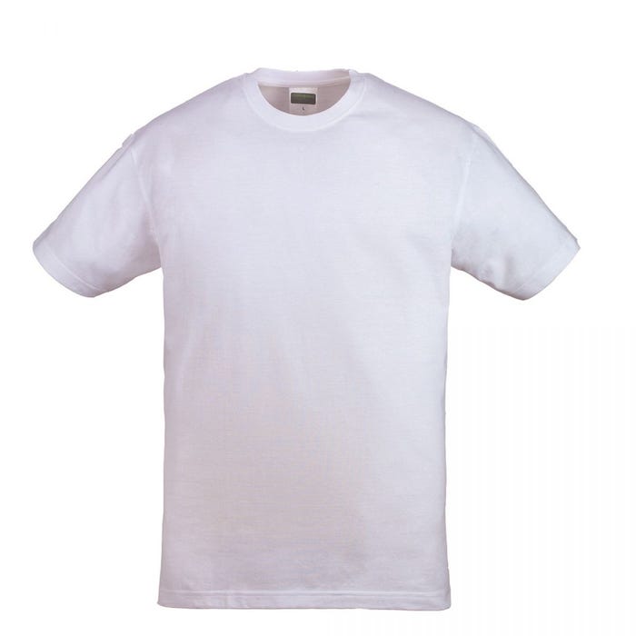 HIKE T-shirt MC blanc, 100% coton, 190g/m² - COVERGUARD - Taille L