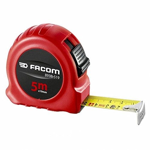 FACOM - Mètres à ruban boîtier ABS - 893B.519PB