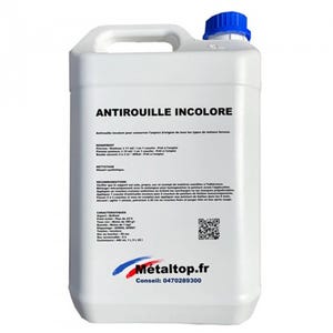 Antirouille Incolore - Metaltop - RAL Incolore - Pot 1L