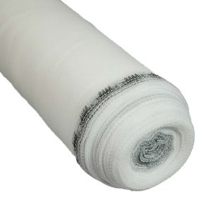 Filet d'échafaudage Blanc 3,07x50 m - Qualité PRO TECPLAST 50EC - Filet de protection d'échafaudage pour chantier - Pare-gravats