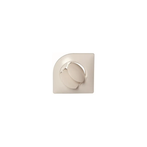 Bouche insufflation carrée - BIO Design ⌀125 ALDES - 11022061 Soufflage d'air auto-réglable avec design carré et ⌀125 Positionnement mural ou plafond
