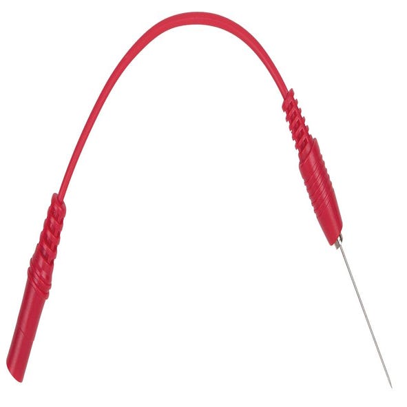 KS TOOLS 4,0 mm Câble pour testeur à aiguilles, rouge