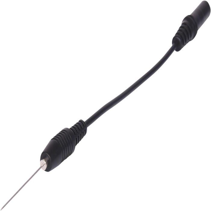 KS TOOLS 4,0 mm Câble pour testeur à aiguilles, noir