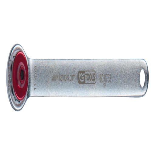 KS TOOLS Clés de purge de frein, extra courte, 11 mm, Rouge
