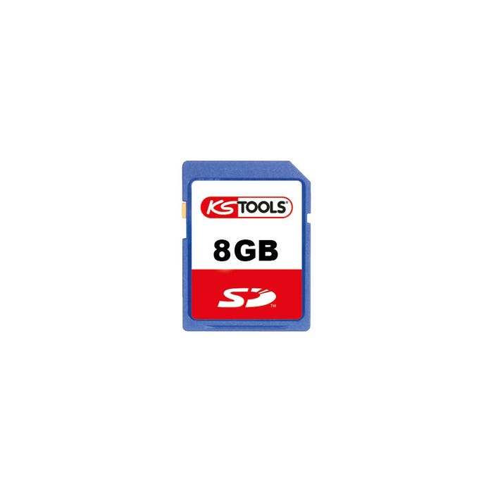 KS TOOLS Carte SD, 8 GB