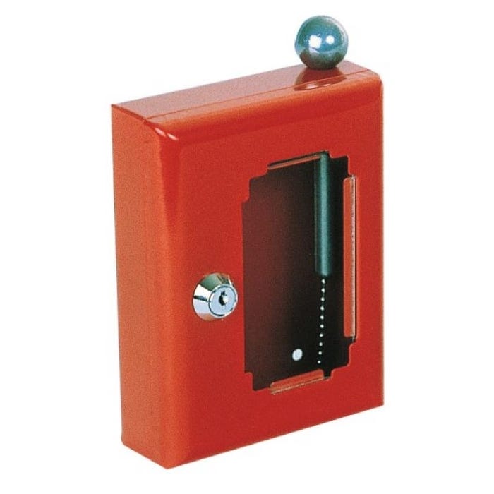 Boîte à clé 200 x 150 x 70 mm fermeture à barillet pour sécurité incendie