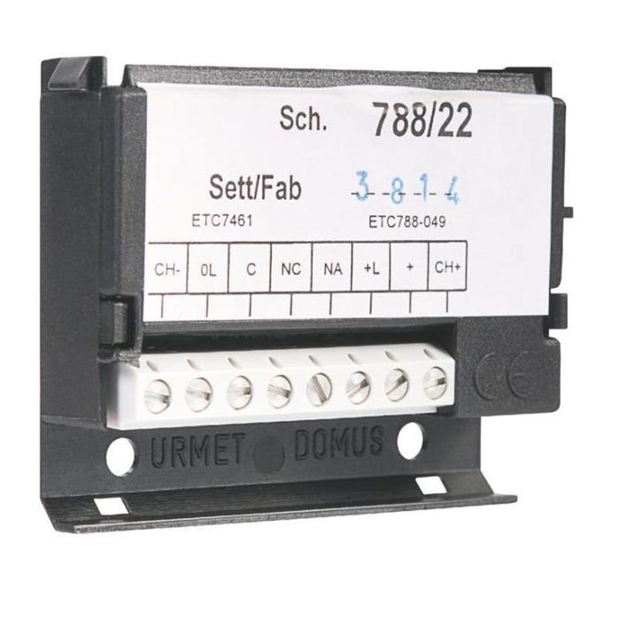 urmet 788/22 | urmet 788/22 - relais repetiteur d'appel miniature