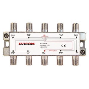 evicom abs816 | evicom abs816 - dérivateur 5 - 2 300 mhz 8 sorties -16 db