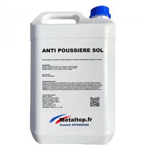 Anti Poussiere Sol - Metaltop - Incolore - RAL Incolore - Pot 5L
