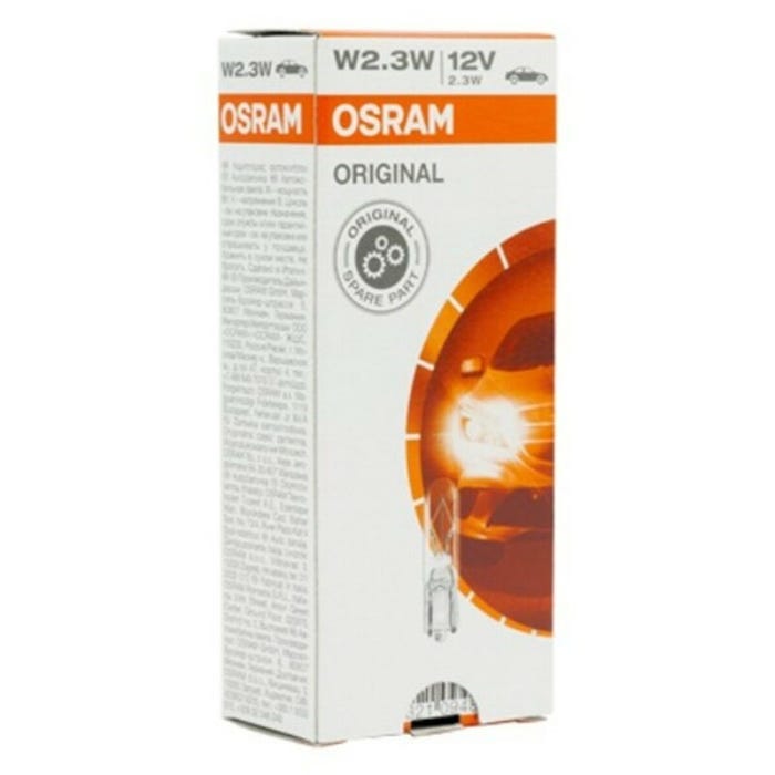Ampoule pour voiture W2,3W Osram (10 pcs)