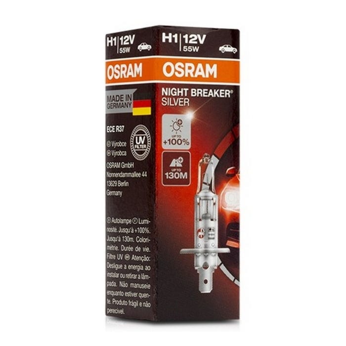 Ampoule pour voiture Osram 64150NBS H1 12V 55W