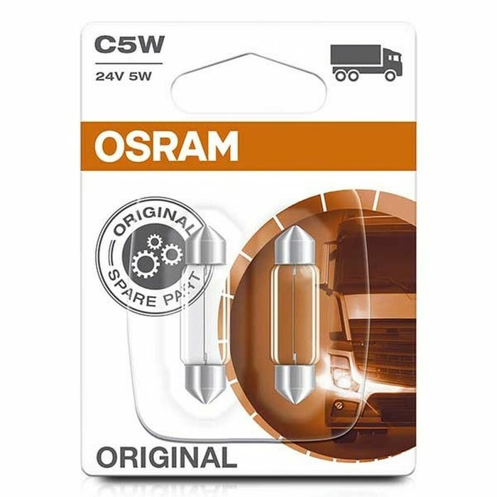 Ampoule pour voiture Osram OS6423-02B 5 W Camion 24 V C5W