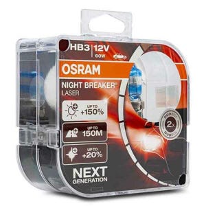 Ampoule pour voiture OS9005NL-HCB Osram OS9005NL-HCB HB3 60W 12V (2 Pièces)