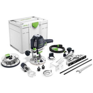 Défonceuse 1400W OF 1400 EBQ-Plus + Box-OF-S + coffret SYSTAINER - FESTOOL - 576540