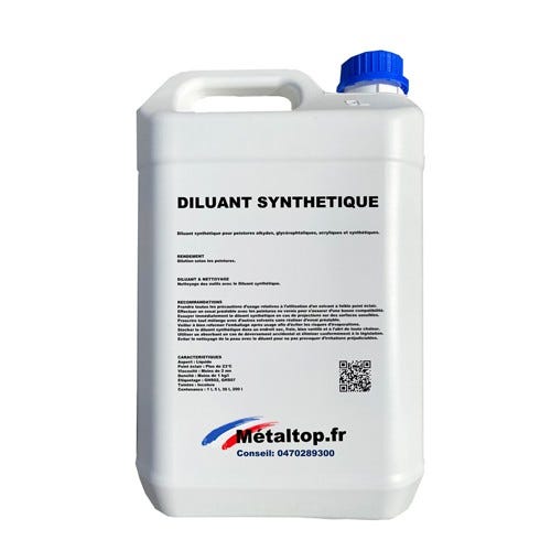 Diluant Synthetique - Metaltop - Incolore - RAL Incolore - Pot 60L