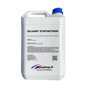 Diluant Synthetique - Metaltop - Incolore - RAL Incolore - Pot 1L
