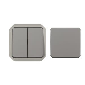 transformeur - gris - composable - legrand plexo 069506l