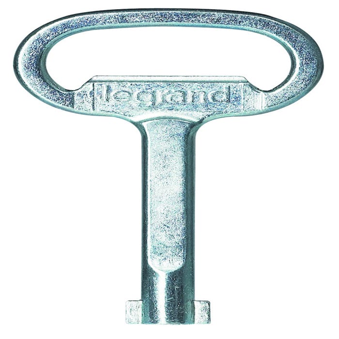 clé - pour empreinte métal carrée male - legrand 036538