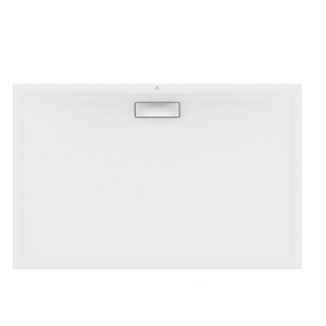 IDEAL STANDARD Receveur antidérapant 140 X 90 Ultra Flat New acrylique rectangle blanc